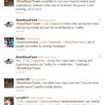 #MotoRaceTweet, a twitterview experiment with MotoRaceFeed