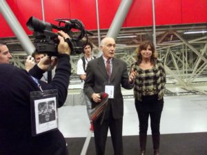Giada Michetti e Antonio Ghini Motor Show 2011 DSCF9082 1024x768 300x225 Motor Show 2011, blogger day nel mito