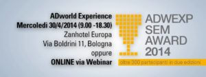 Adworld experience 2014