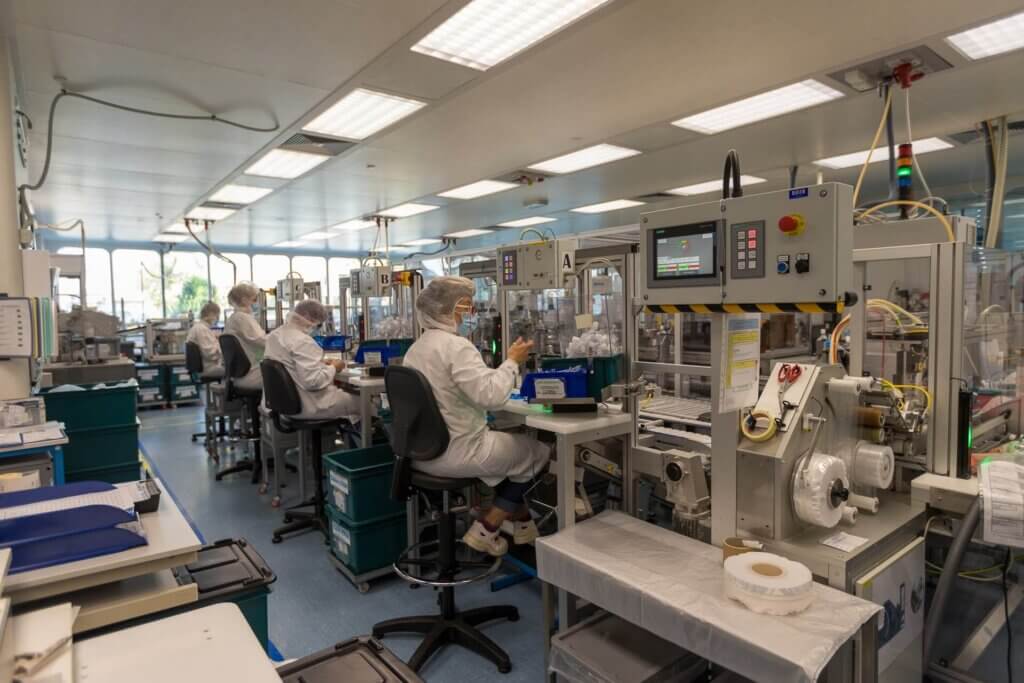 Visita allo stabilimento Mallinckrodt Dar Medtronic di Mirandola